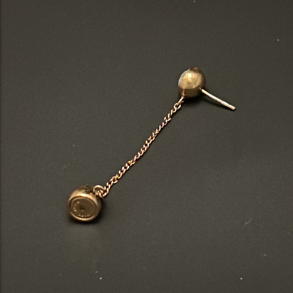 *NWT* Marc Jacobs Rhinestone Post & Chain Earrings - Picture 3 of 5